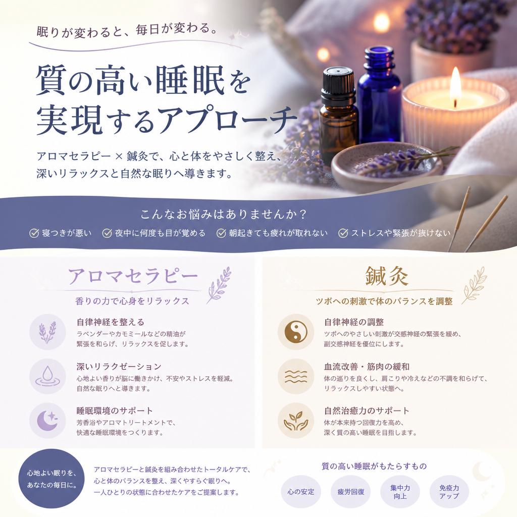 睡眠改善：深い眠りのための提案