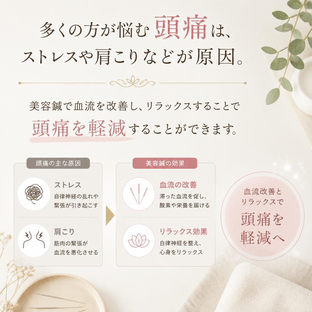 頭痛と美容鍼の関係