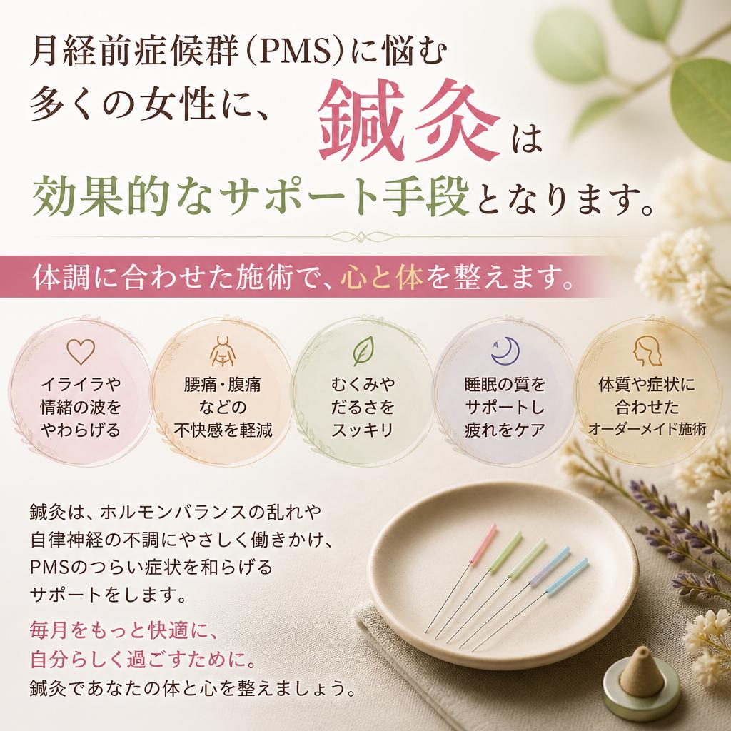 PMS改善へのアプローチ