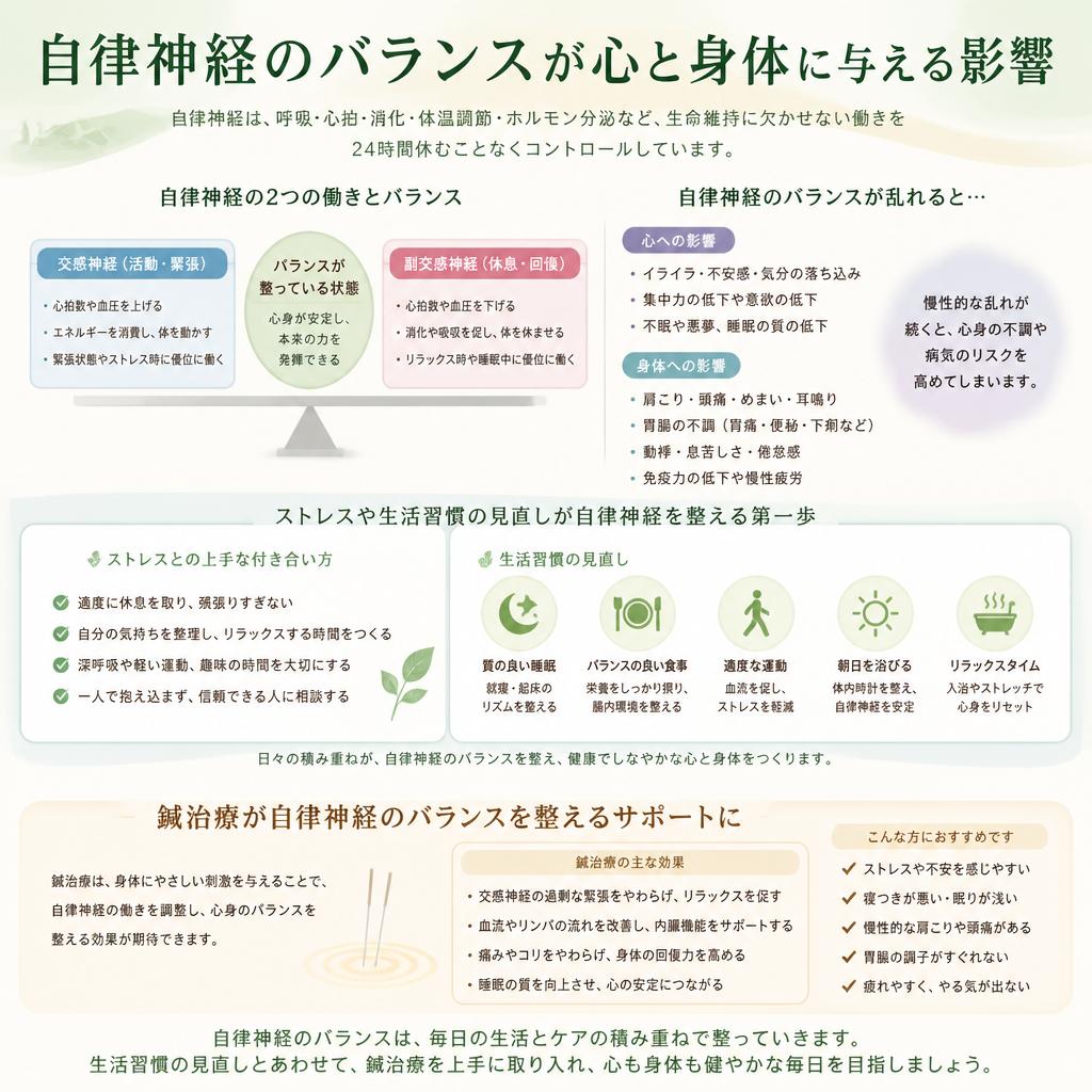 自律神経を整える重要性