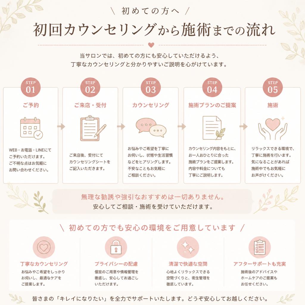 施術の流れ