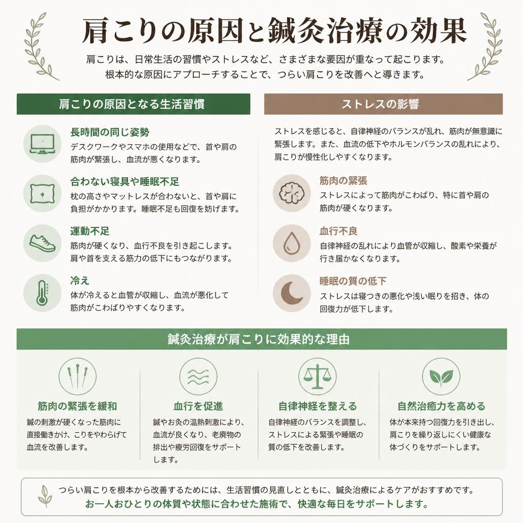 肩こりの原因とその解消法